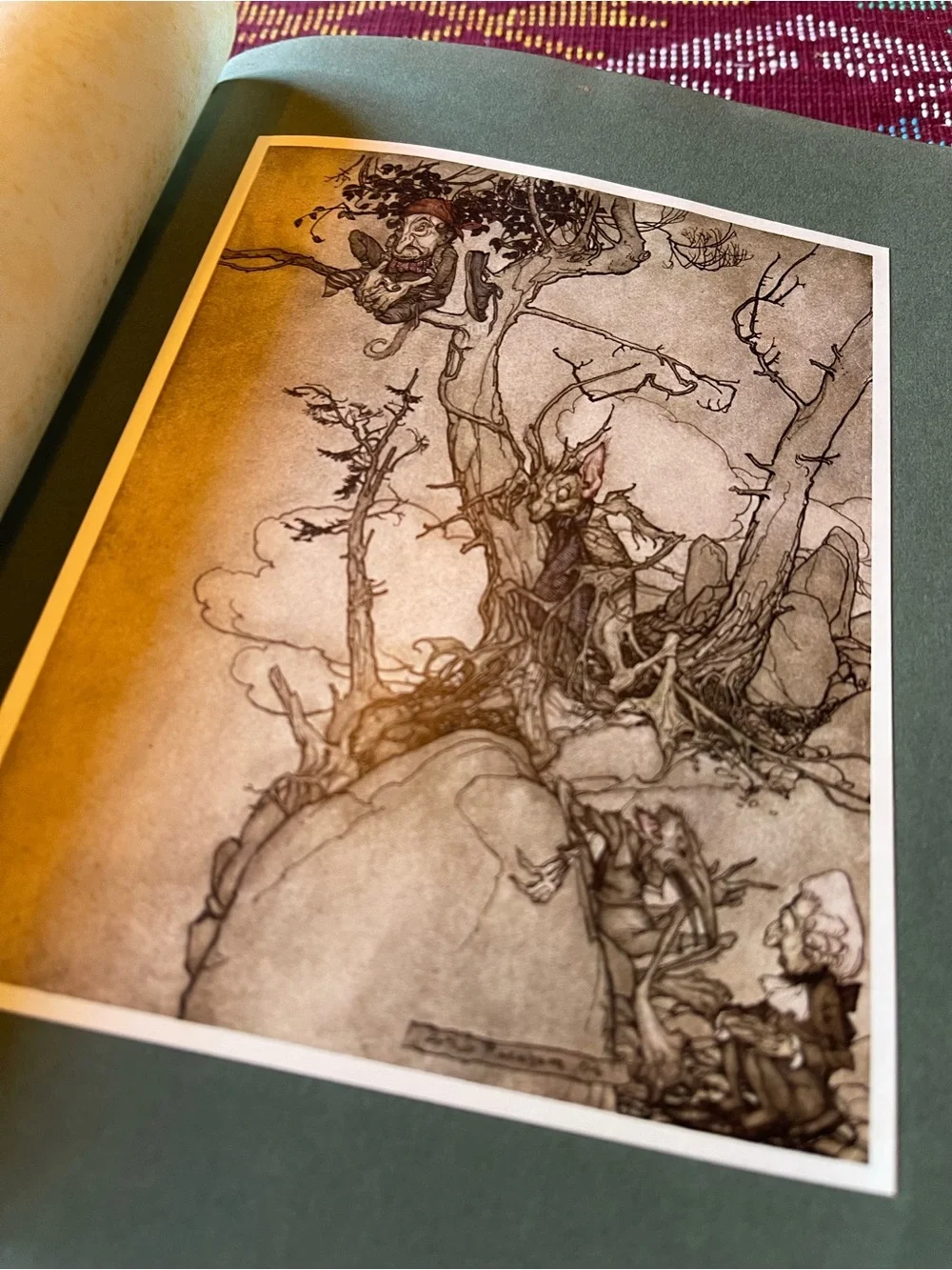 1908 Rip van Winkle w/ Rackham illustrations - Picture 5 of 9